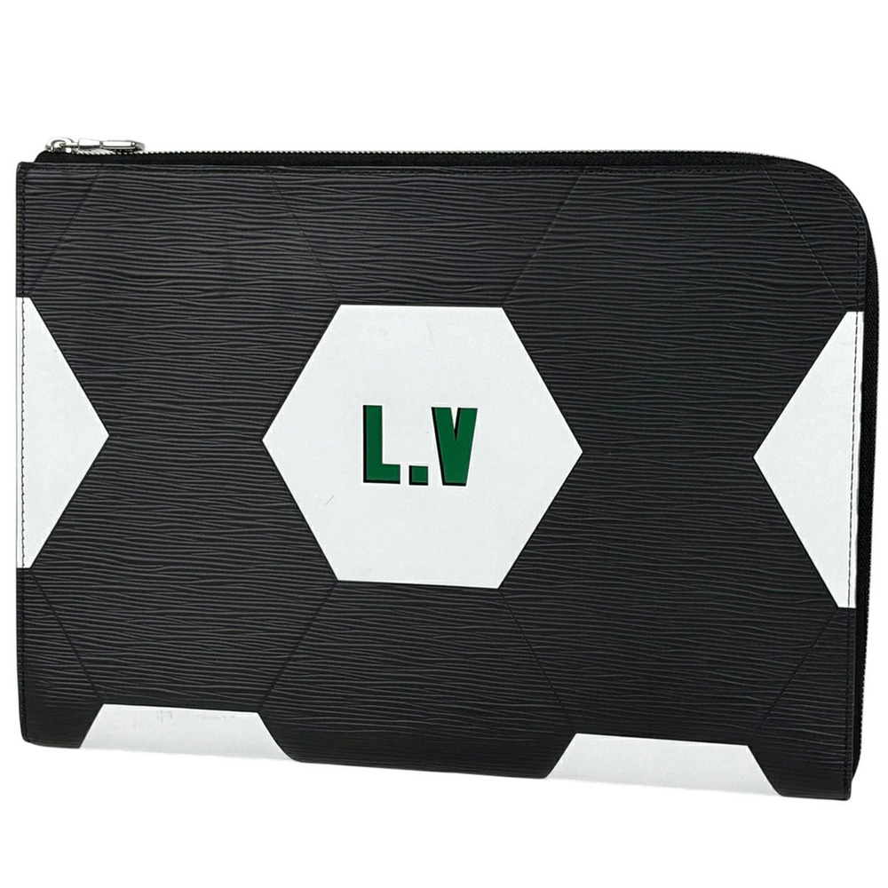 Louis Vuitton Pochette Jour FIFA World Cup Case Epi Noir Black